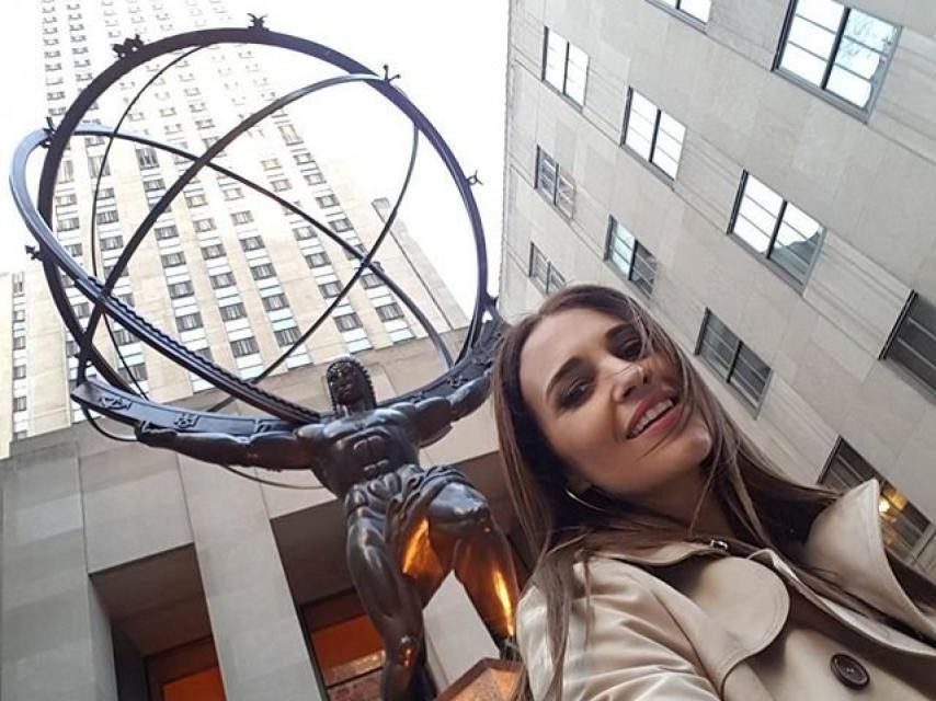 Paula Echevarría en Nueva York.