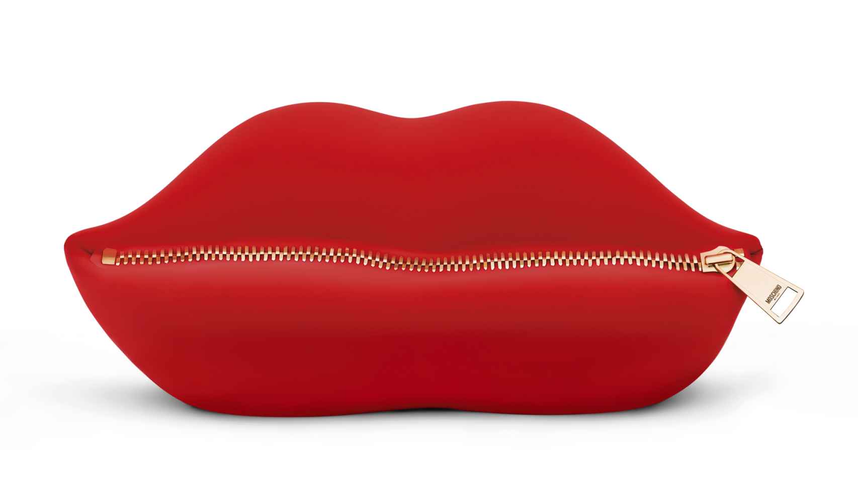 Zipped Lips! por Jeremy Scott y Gufram. | Foto: Moschino.