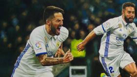 Isco y Carvajal pintados por Jamie Cooper