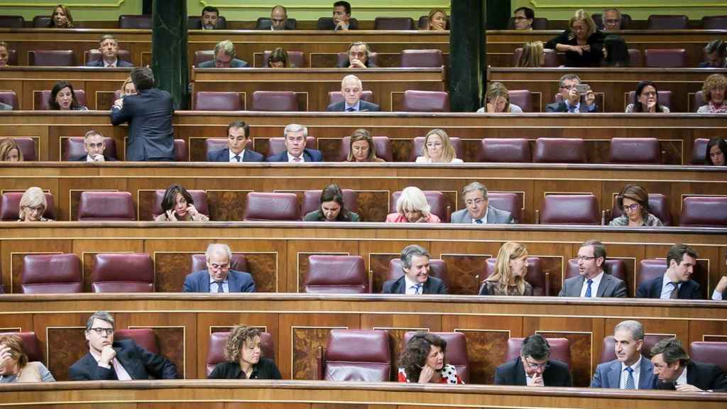 Sesión en el Congreso de los Diputados.