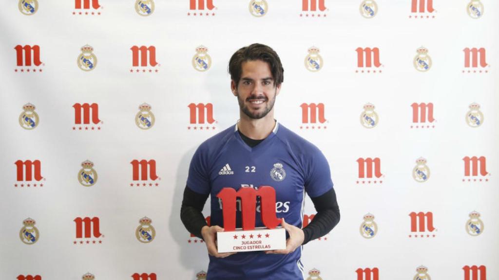 Isco, el mejor jugador de Mahou en febrero