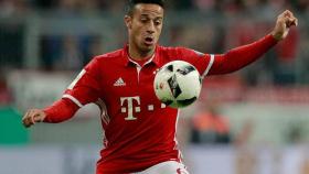 Thiago Alcántara durante un partido con el Bayern   Foto: fcbayern.com