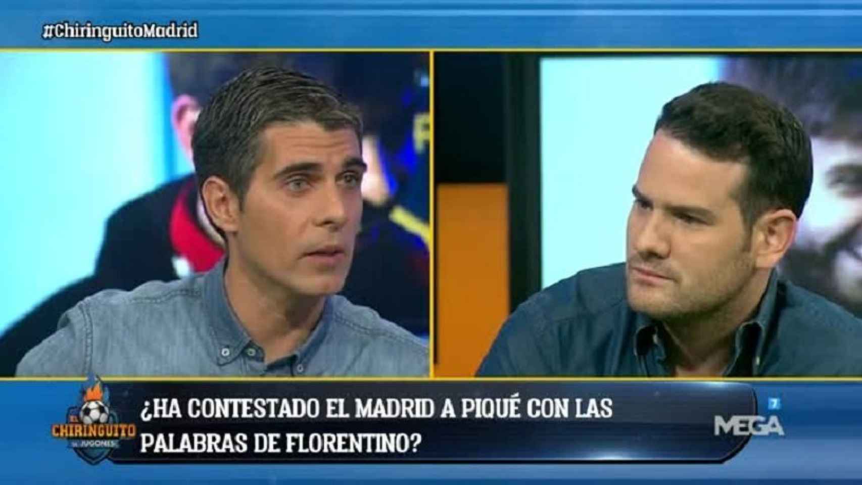 José Luis Sánchez habla sobre la respuesta del Madrid a Piqué. Foto: Twitter (@elchiringuitotv)