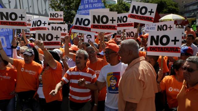 La oposición venezolana exige nuevas elecciones