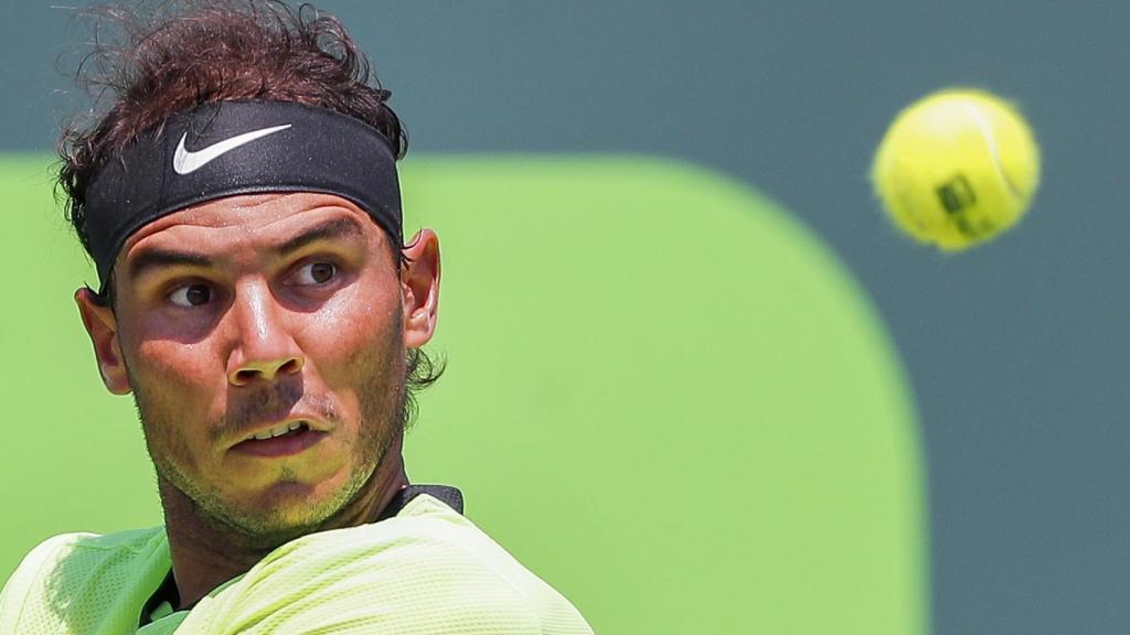 Nadal, al resto contra Fognini en las semifinales de Miami.