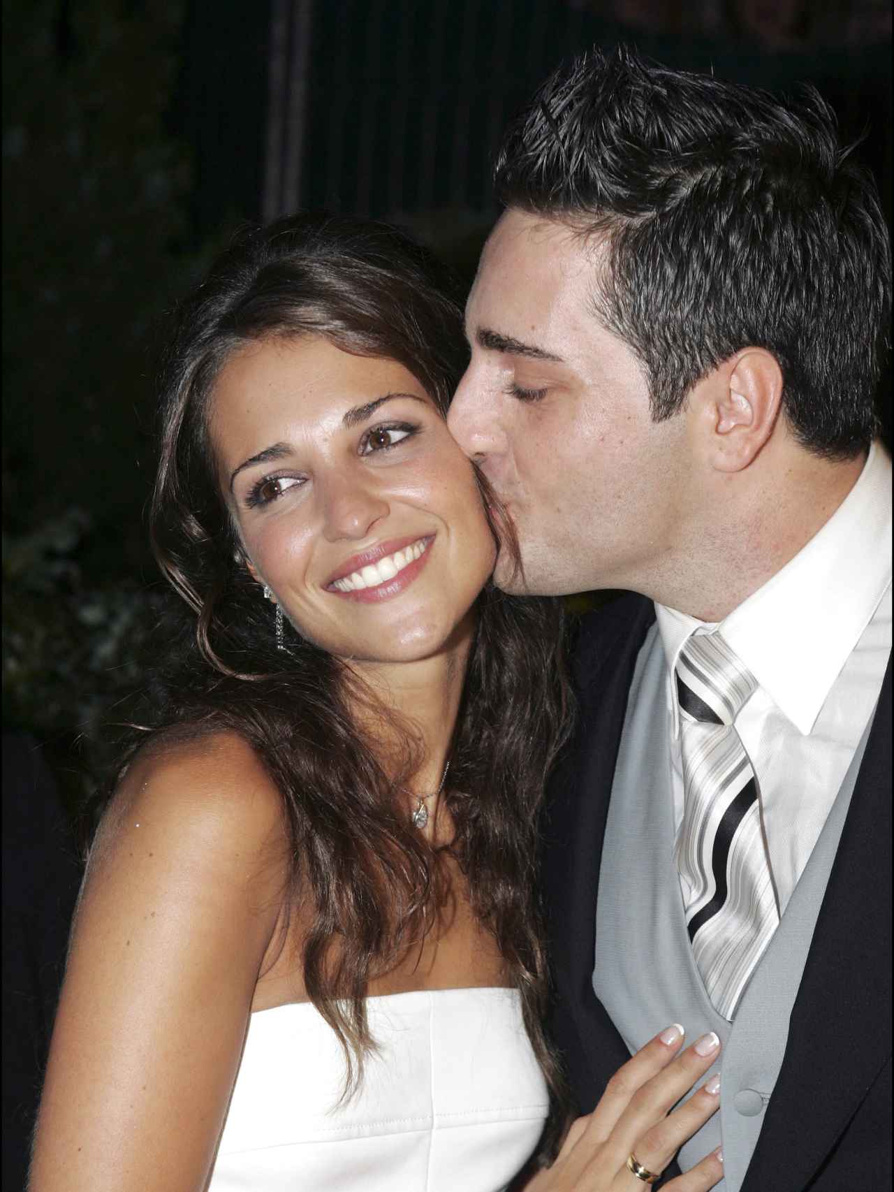 Paula Echevarría y David Bustamante el día de su boda.