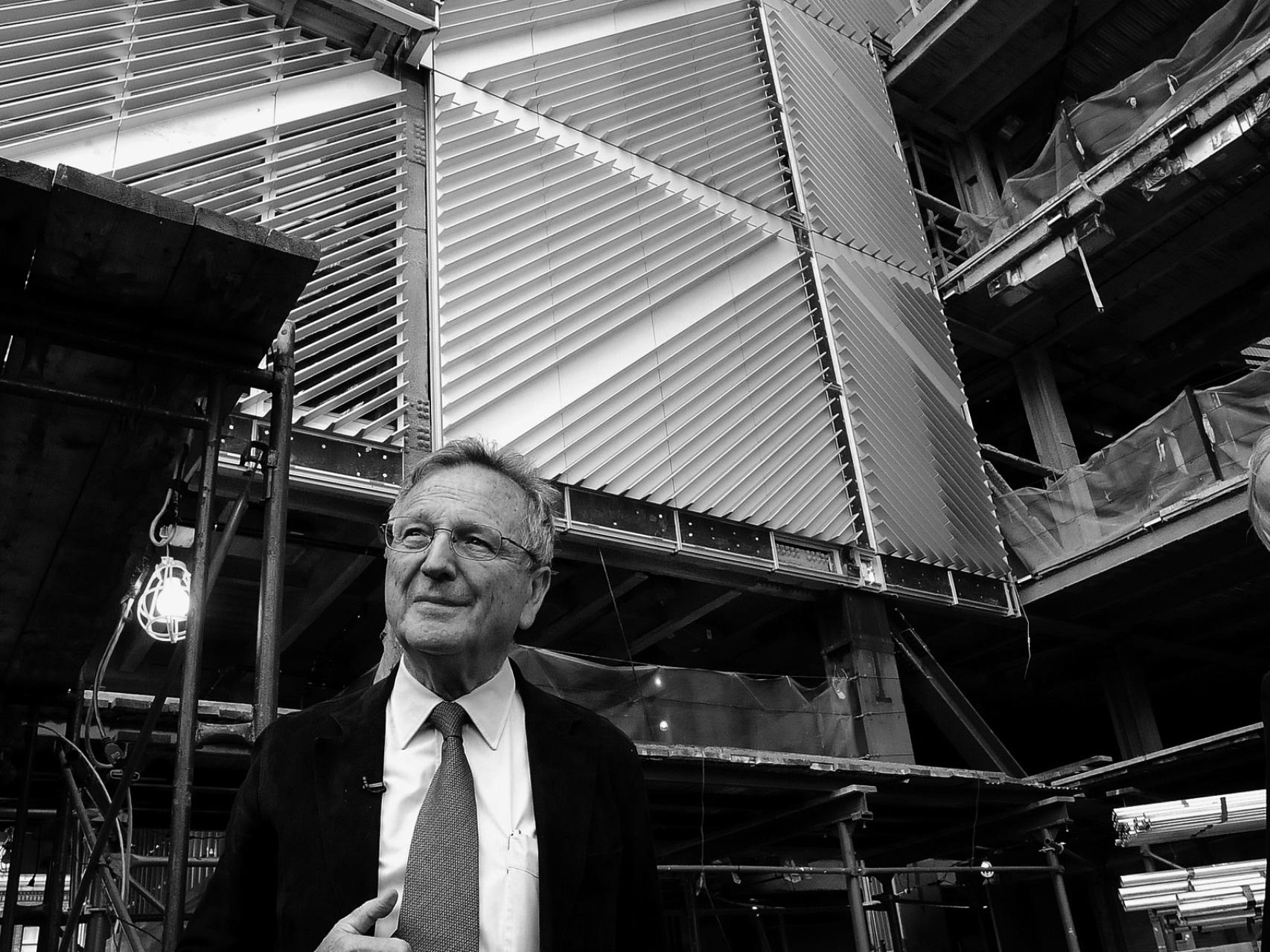 Retrato de Rafael Moneo.