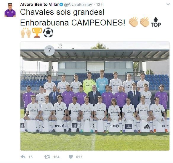 El Juvenil C, campeón de su grupo a falta de siete jornadas