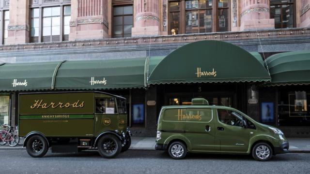 Nissan e-NV200 para repartir en Harrods