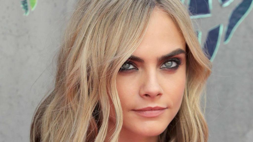 Cara Delevigne en la prémiere de Suicide Squads en Londres. | Foto: Getty Images.