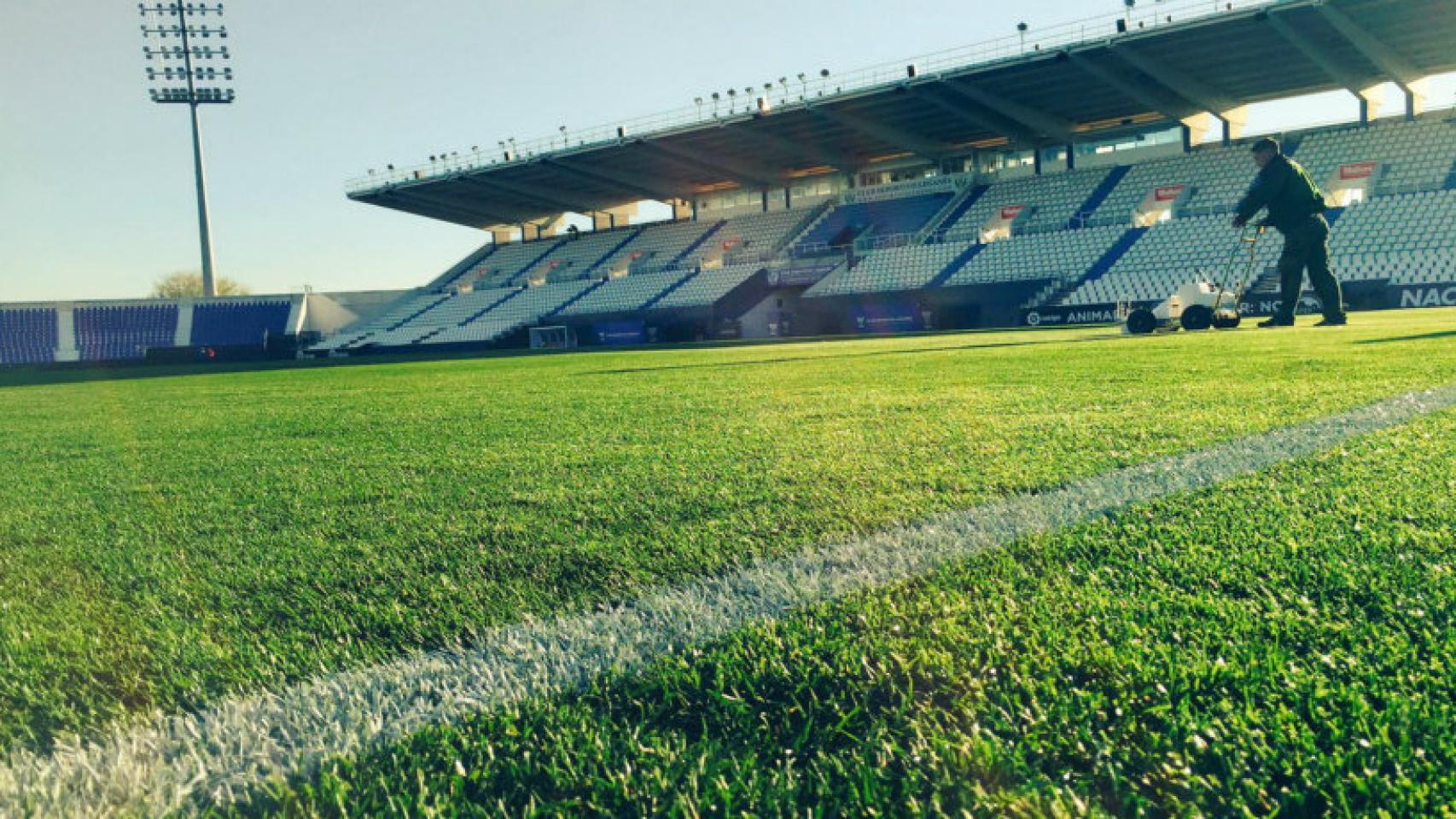 Butarque. Foto: Twitter (@CDLeganes)