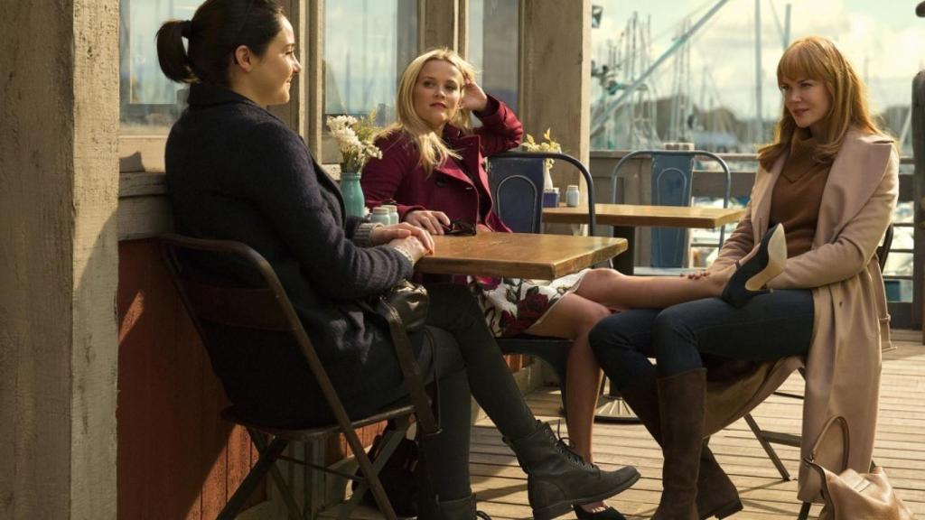 Las tres protagonistas de Big Little Lies: Woodley, Witherspoon y Kidman