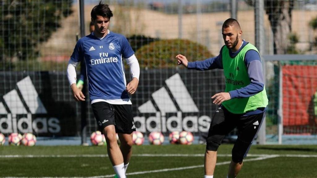 Benzema contra Morata