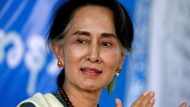 La política birmana y premio Nobel de la Paz, Aung San Suu Kyi