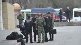 Las fuerzas de seguridad trabajan en la ciudad de Rostov del Don.