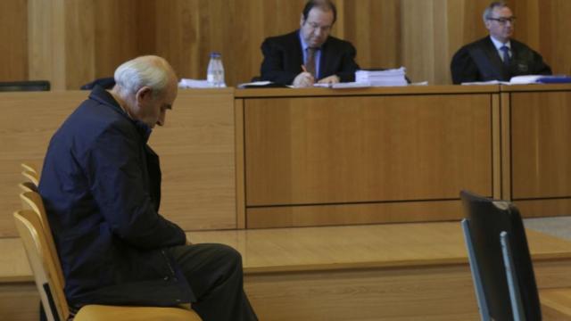 El acusado, durante una sesión del juicio.