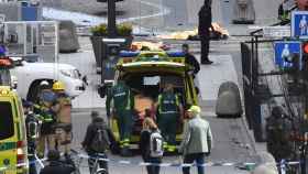 Imagen del centro de Estocolmo tras el ataque
