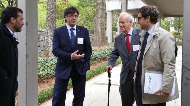 Puigdemont en Estados Unidos