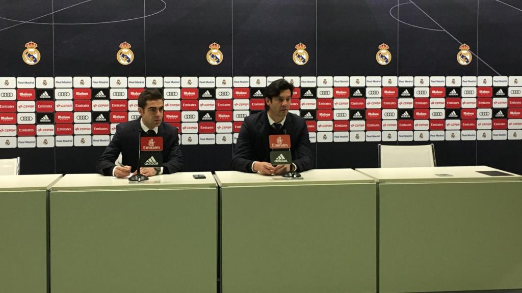 Solari en rueda de prensa