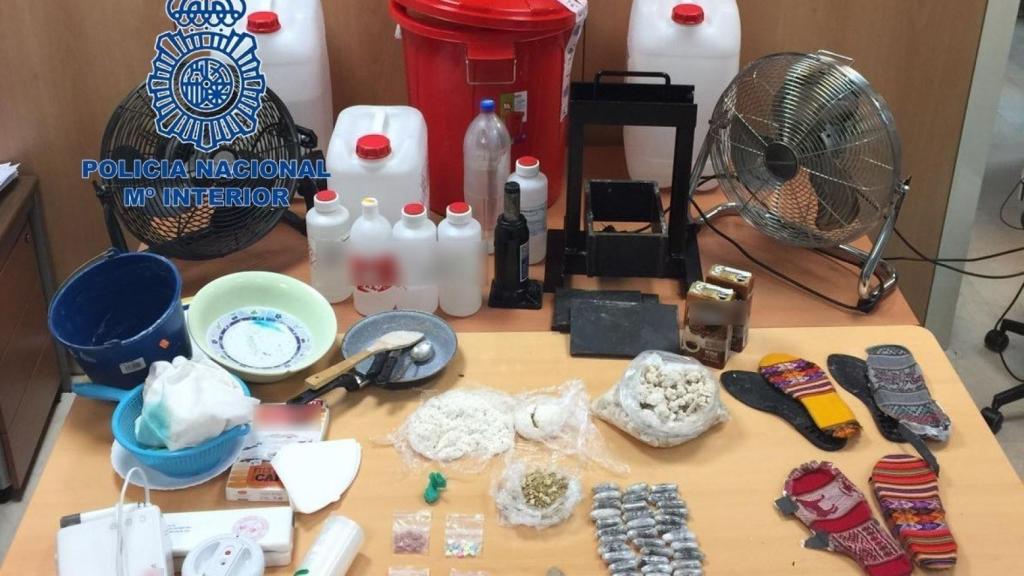 La Policía detiene a 17 personas de una red dedicada al tráfico de drogas e interviene 170 kilos de cocaína