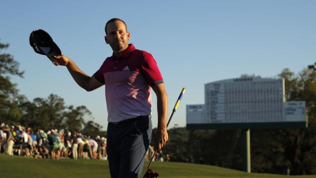 El golfista español no llegaba líder al último día desde 2007.