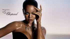 Imagen de la campaña de RihannaLovesChopard, con la línea de joyería más asequible. | Foto: Chopard.
