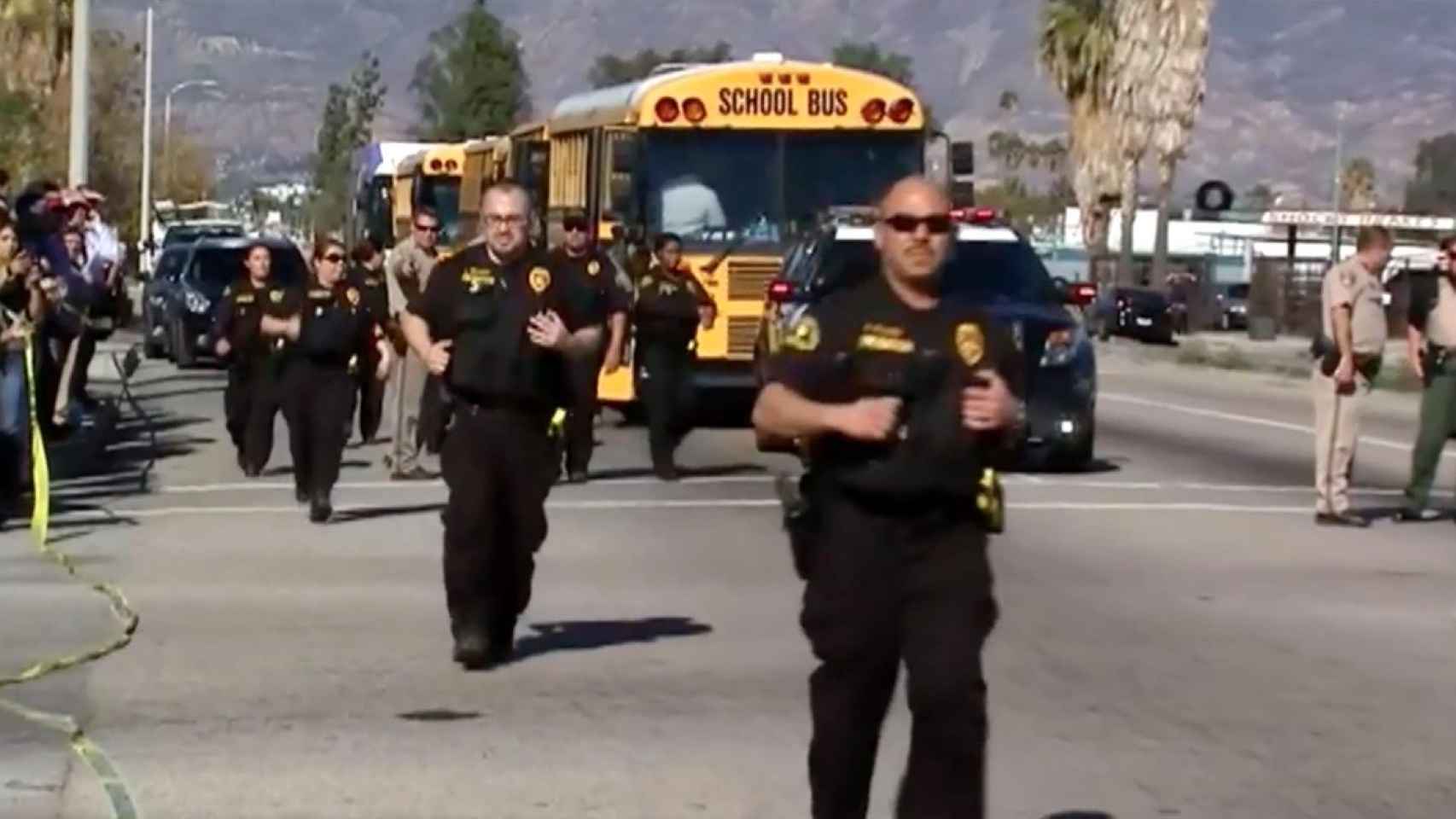 Policía en San Bernardino