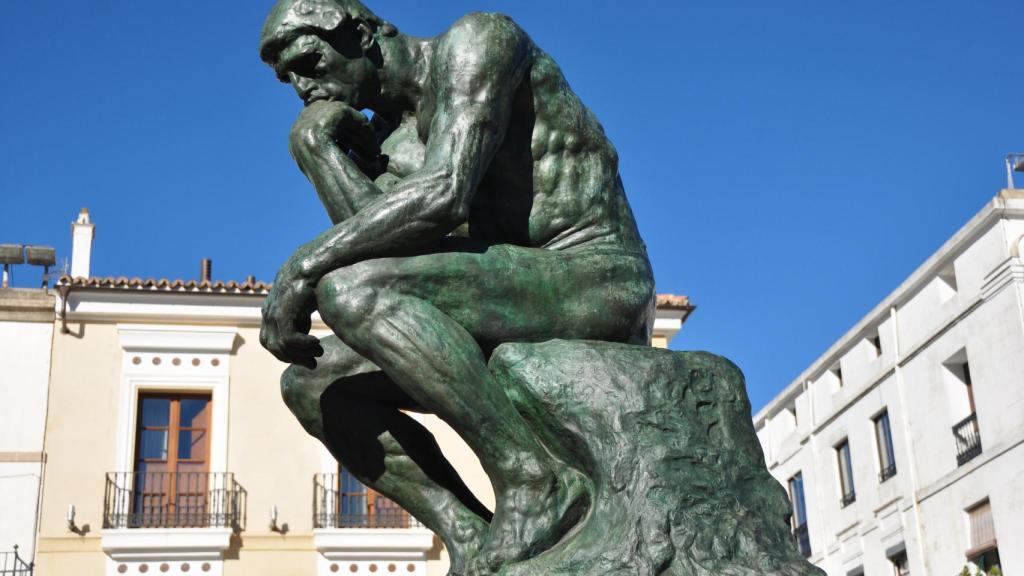 El pensador de Rodin.