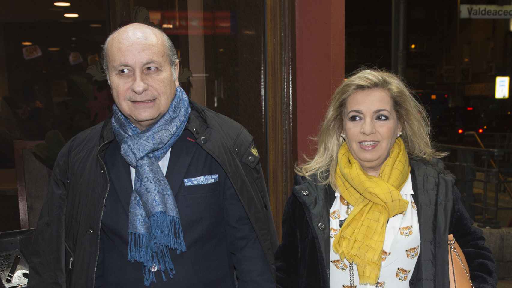Carmen Borrego junto a su actual marido, José Carlos Bernal.