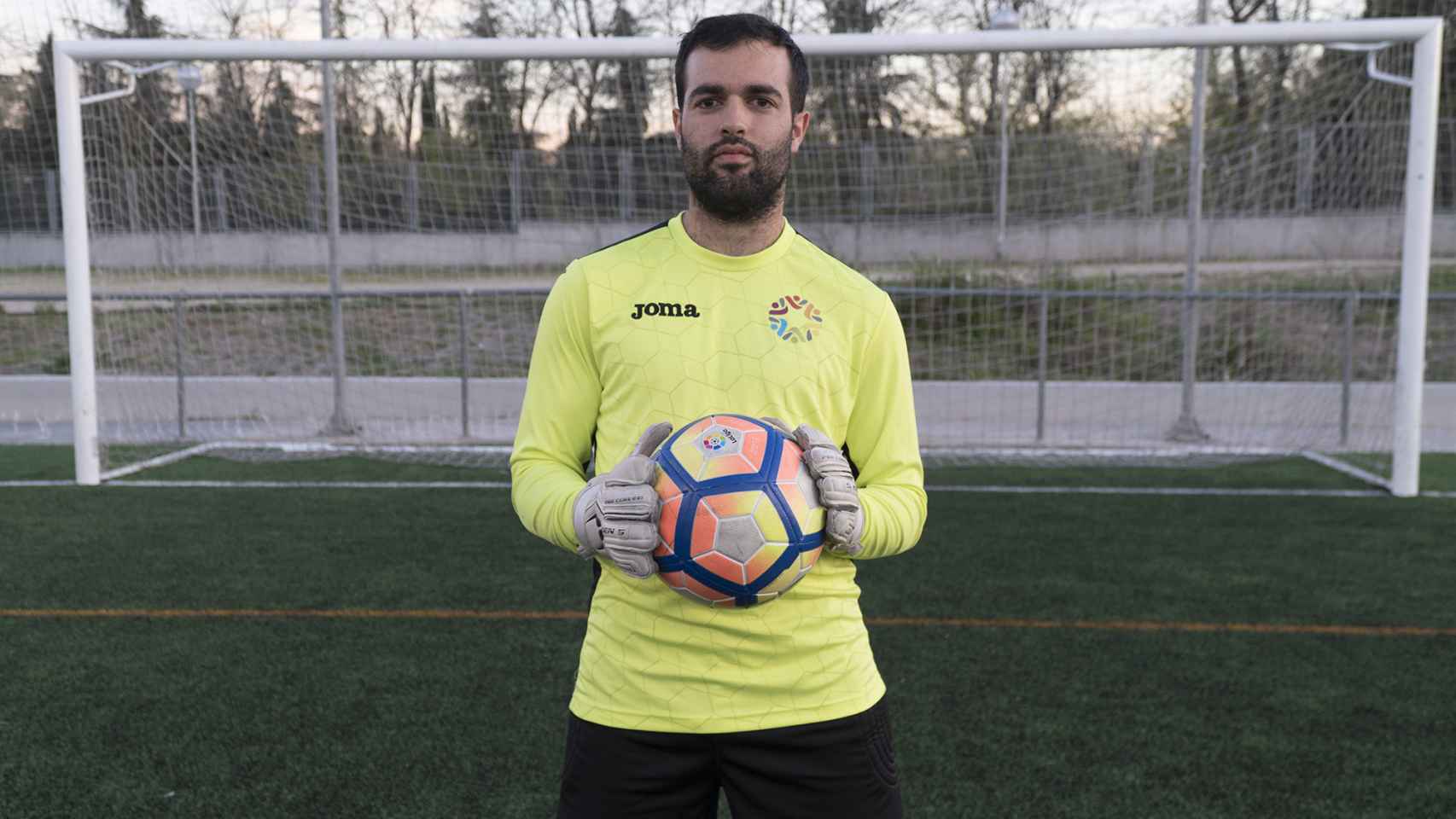 Andrés Martínez forma parte de la sección de fútbol desde septiembre del pasado año