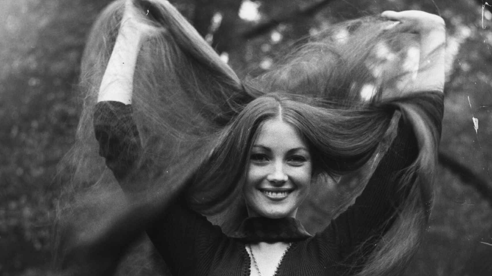 La actriz Jane Seymour en una imagen de los Años 70. | Foto: Getty Images.
