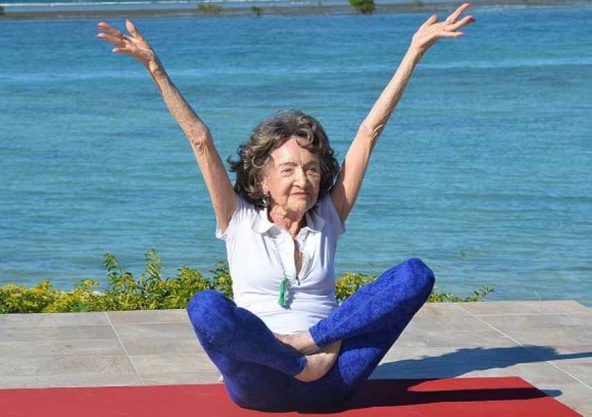 Tao Porchon-Lynch, la profesora de yoga en activo más veterana del mundo