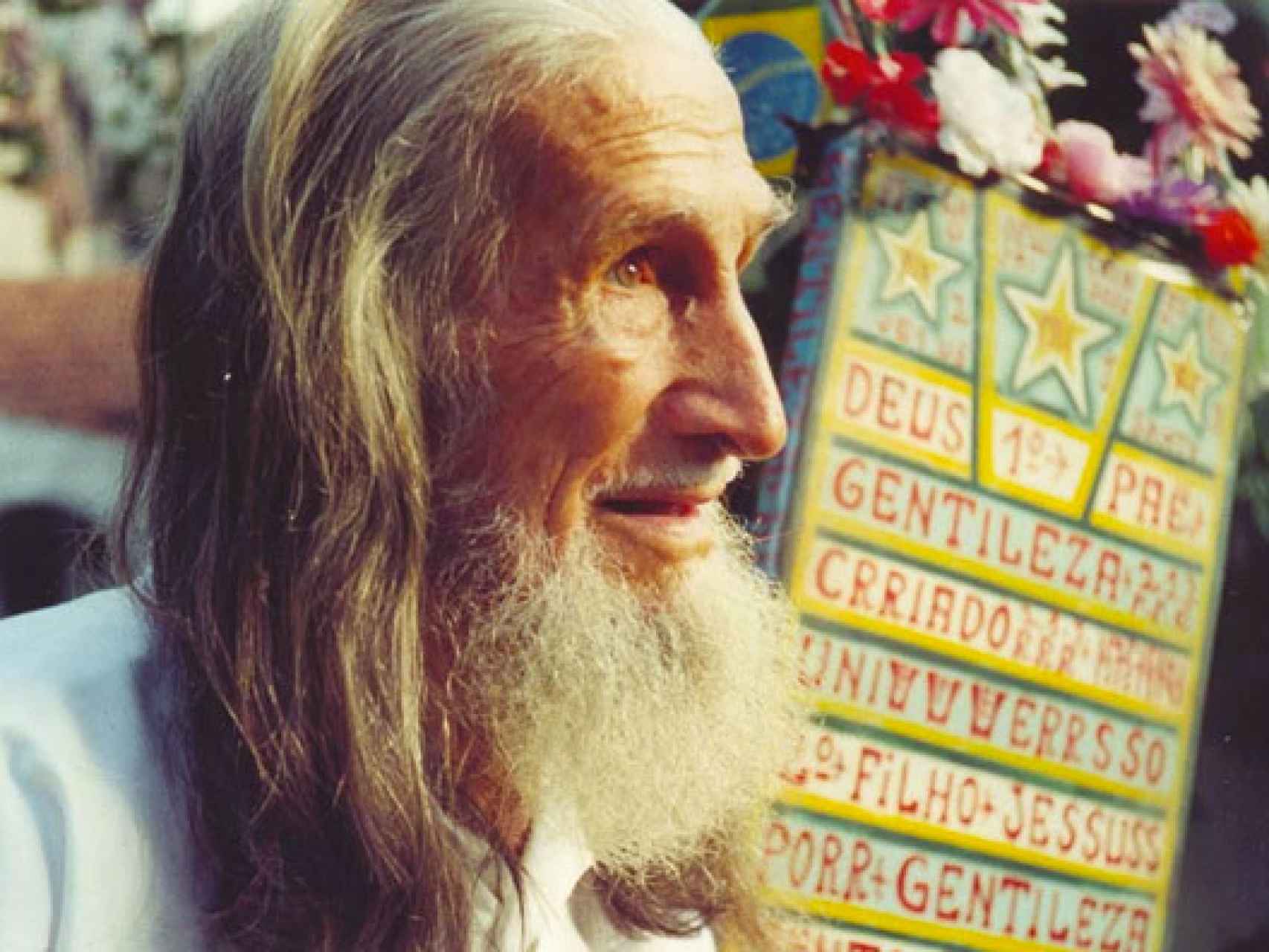 El Profeta Gentileza se convirtió en un icono aún mayor tras su muerte, en 1996.