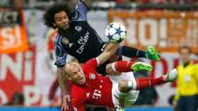 Marcelo contra el Bayern