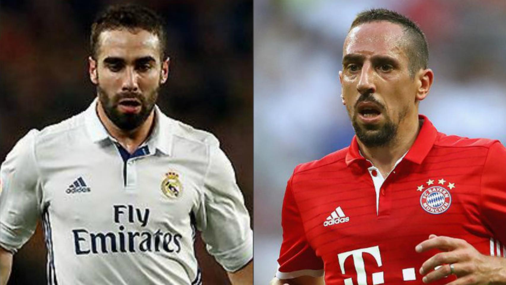 Carvajal y Ribéry