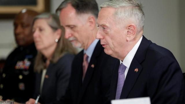 James Mattis, secretario de Defensa de EEUU.