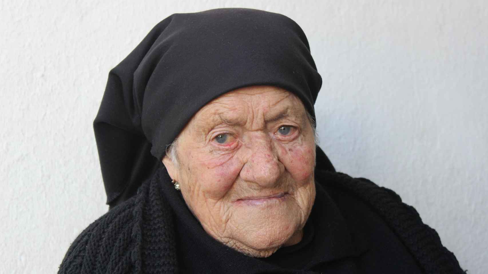 María de los Ángeles Santos tiene 97 años y es sobrina de la Hermana Lucía