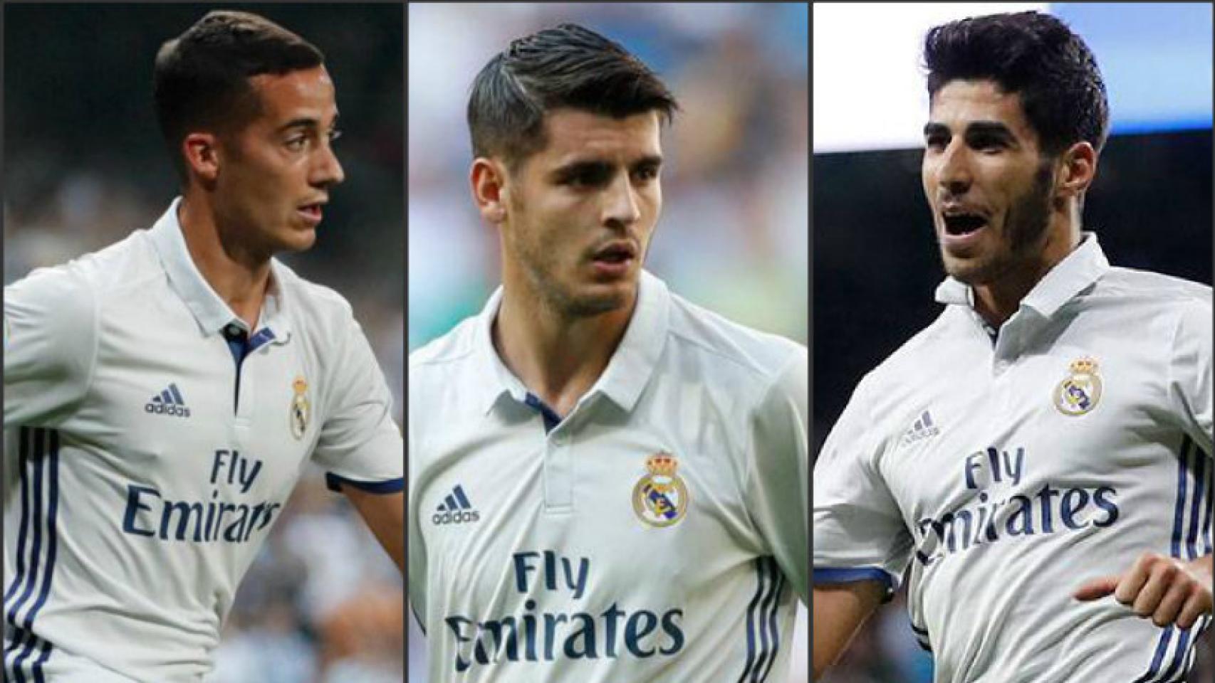 Lucas, Morata y Asensio