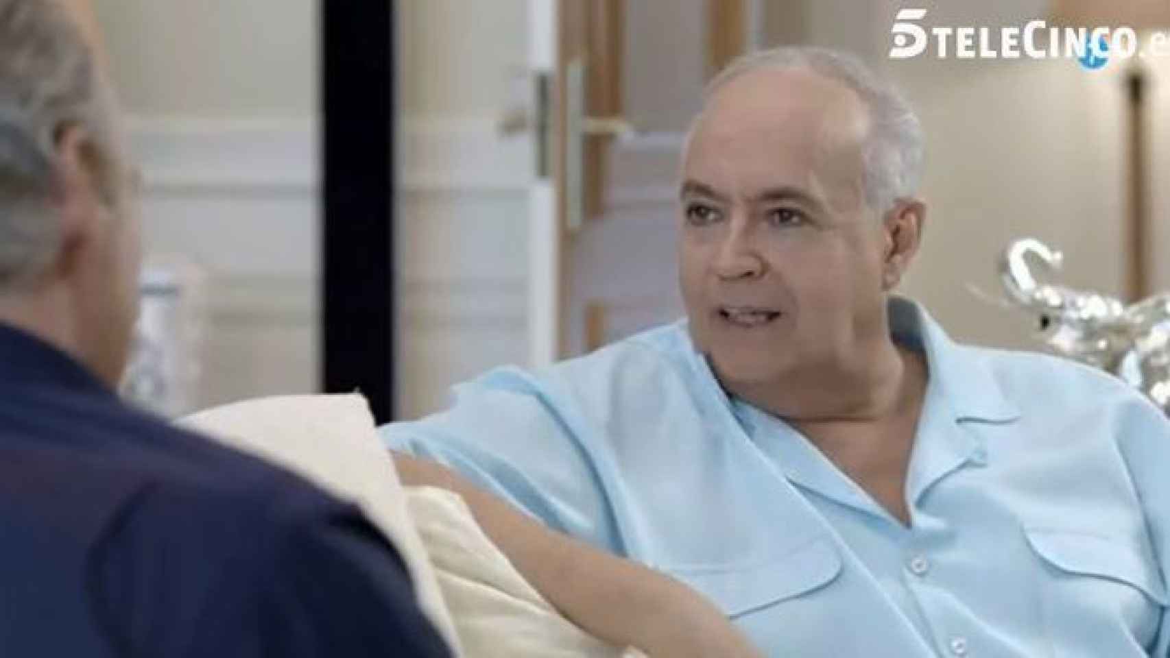 José Luis Moreno ha sido el único rostro de Telecinco que ha acudido al programa.