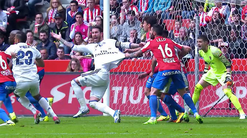 Fútbol Club Borbalán: tres penaltis no pitados al Real Madrid en Gijón