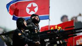 Desfile militar en la capital norcoreana.