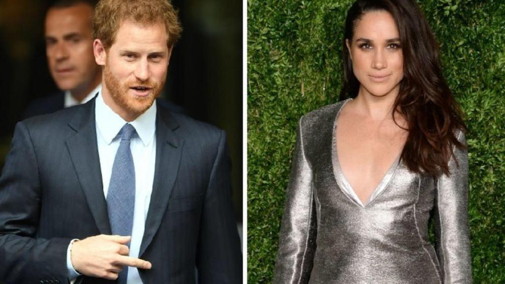 Harry de Inglaterra y Rachel Meghan Markle.