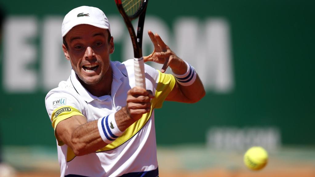 Bautista, en su debut en el Masters 1000 de Montecarlo.