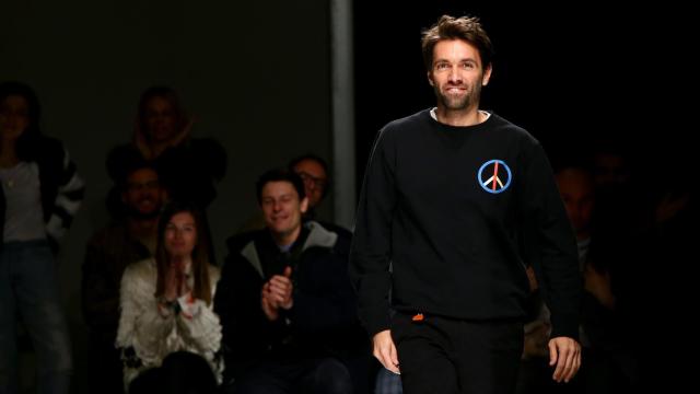 Massimo Giorgetti en el desfile Fall Winter 2015/2016 de MSGM en Mián. | Foto: Getty Images.