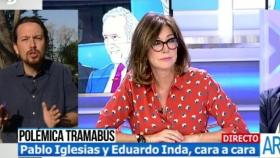 Pablo Iglesias enfada a Ana Rosa: A lo mejor te gusta más el PP