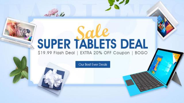 Tablets Android en oferta en una megapromoción de Gearbest