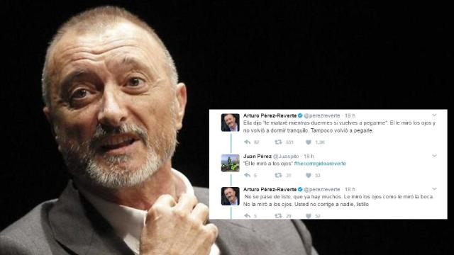 Arturo Pérez-Reverte, escritor, académico, y azote de cualquier usuario que se precie en Twitter.