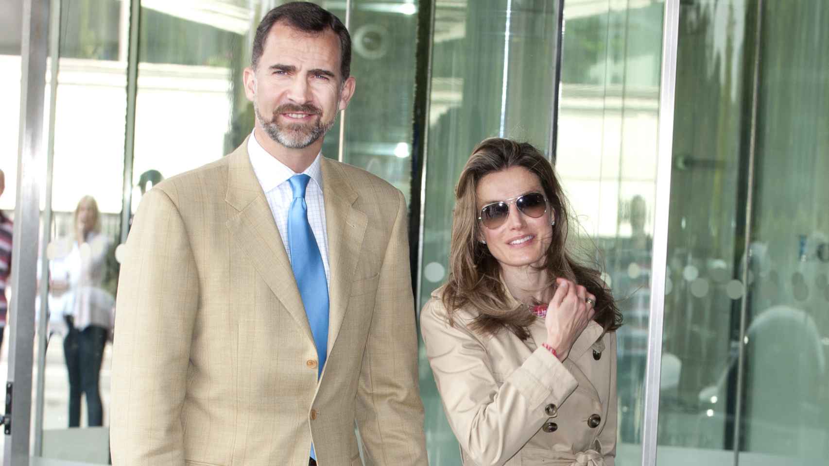 Felipe y Letizia viajaron a Londres en 2011 para asistir a la boda del príncipe Guillermo.