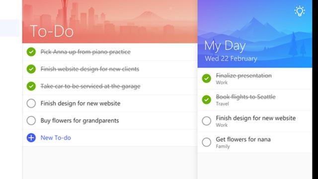 microsoft to do 1.