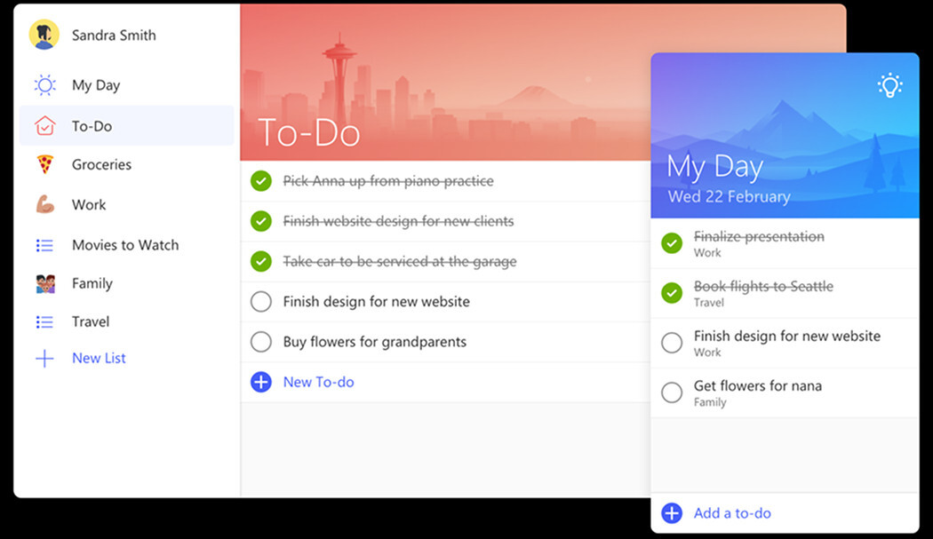 microsoft to do 2